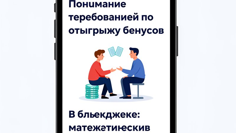 Математический расчет требований по отыгрышу бонусов в мобильном приложении для обучения блэкджеку How Do I Call